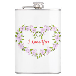 Cantil Eu te amo flores bonitas