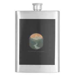 Cantil Explorador de Selvagem Personalizado Montanha Retr