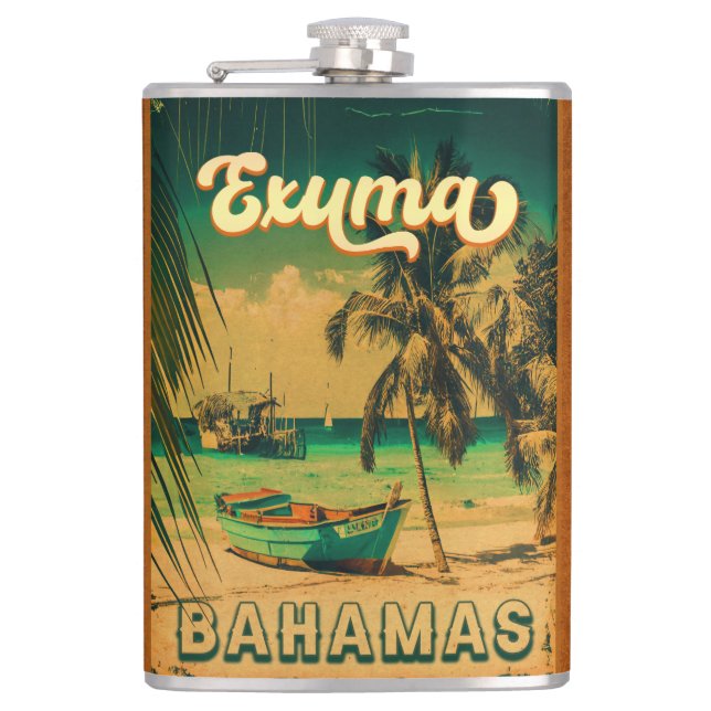 Cantil Exuma Bahamas Vintage Beach Souvenirs (Frente)
