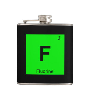 Cantil F - Fluorine Chemistry Periodic Table Symbol