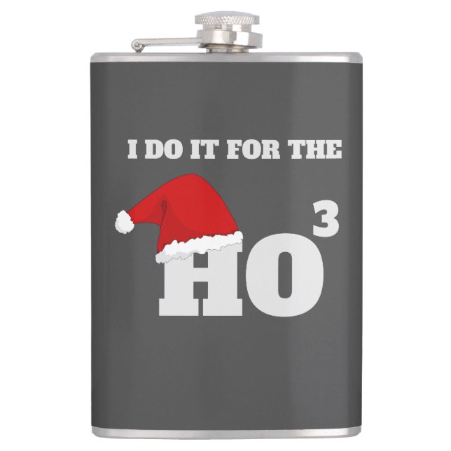 Cantil Faço isso para o texto do boné de Natal engraçado (Frente)