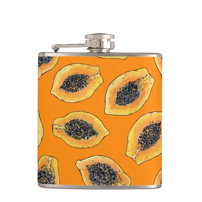 Cantil Fatias de Papaya em laranja (Frente)