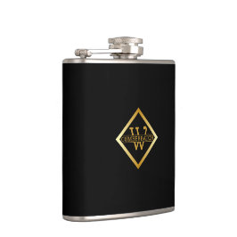 Cantil Faux Gold Axis Monogram – Black & Gold