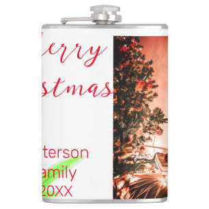 Cantil Feliz Brilho Natal adicione o nome da família de b