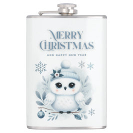 Cantil Feliz Coruja de Natal