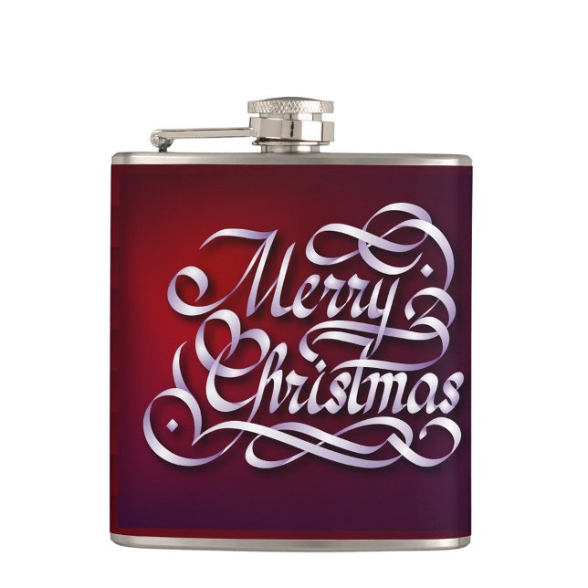 Cantil Feliz Frasco de Natal (Merry Christmas Flask!)