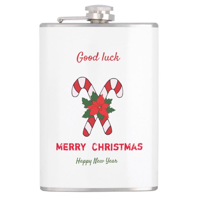 Cantil Feliz Natal e Ano Novo Minimalista (Frente)