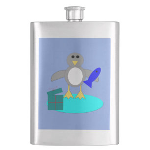 Cantil Feliz Natal Pesca Pinguins