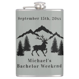 Cantil Fim de Semana de Caça à Cinza Rustic Buck