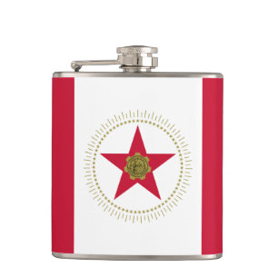 Cantil Flag of Birmingham, Alabama Flask