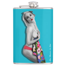 Cantil Fláscara de Dica de Pinup com Miss Cherrie Teal
