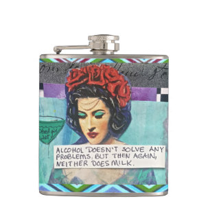 CANTIL FLASK-ALCOHOL NÃO RESOLVE NENHUNS PROBLEMAS
