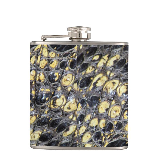 Cantil Flask "Alligator Skin" (foto) (Frente)
