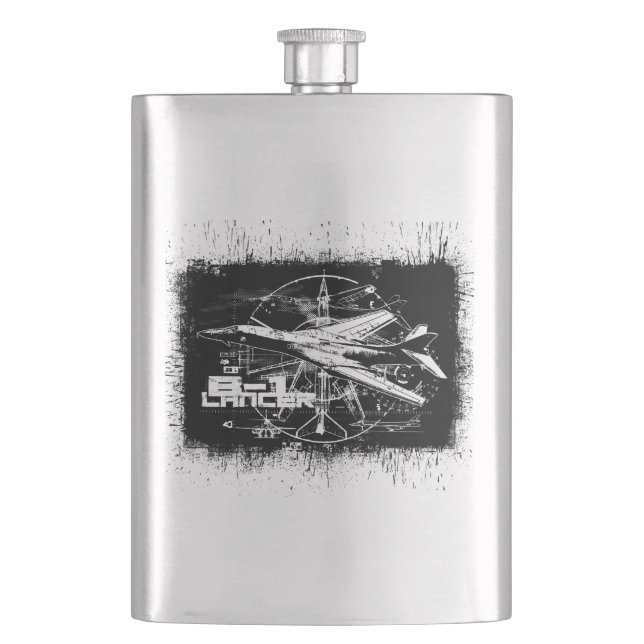 Cantil Flask Clássico B-1 Lancer (Frente)
