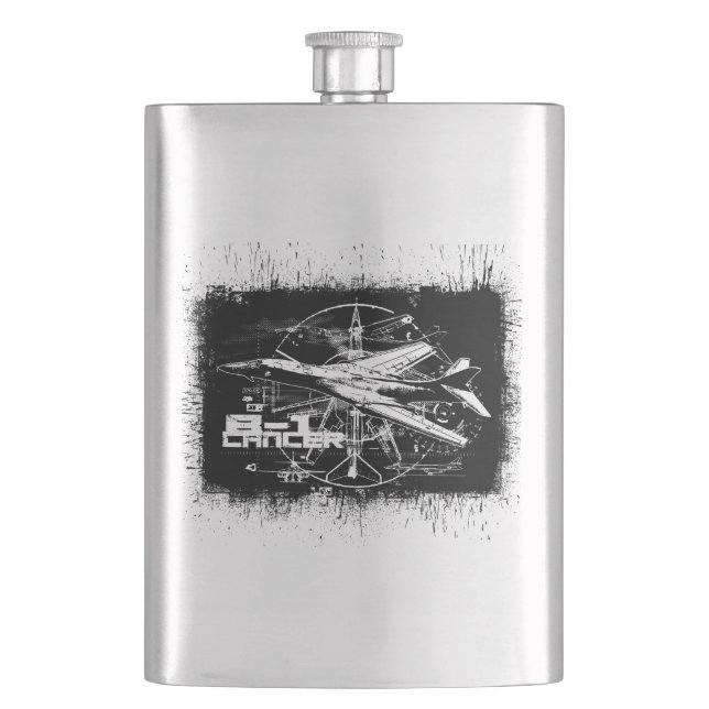 Cantil Flask Clássico B-1 Lancer (Frente)