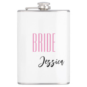 Cantil Flask de Brilho de Nome Personalizado