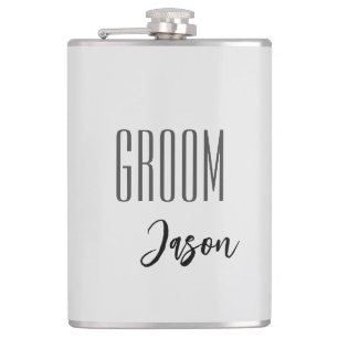Cantil Flask de Grupo de Nomes Personalizados