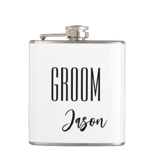 Cantil Flask de Grupo de Nomes Personalizados