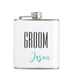 Cantil Flask de Grupo de Nomes Personalizados
