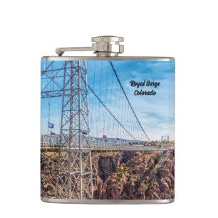 Cantil Flask de Vista Lateral do Royal Gorge