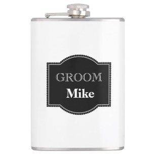 Cantil Flask-Groom De Vinilo Embalado