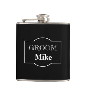Cantil Flask-Groom De Vinilo Embalado