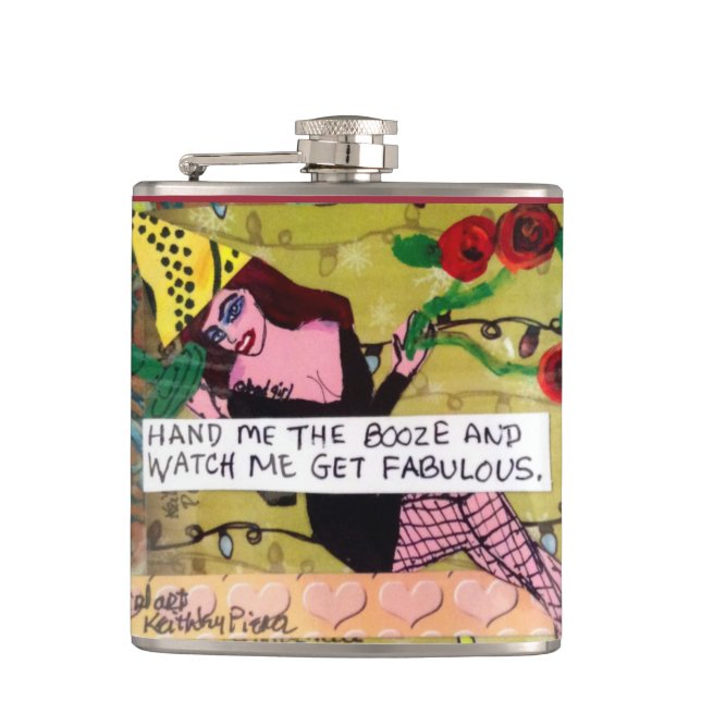 CANTIL FLASK-HAND MIM AS BEBIDAS E OLHAM-ME (Frente)