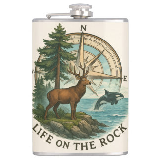 Cantil Flask - Life On The Rock