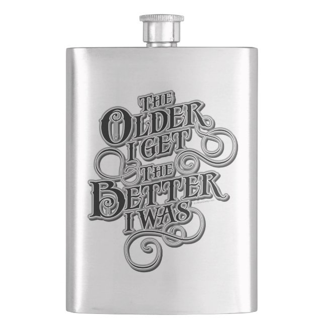 Cantil Flask Melhor Mais Antigo (Frente)