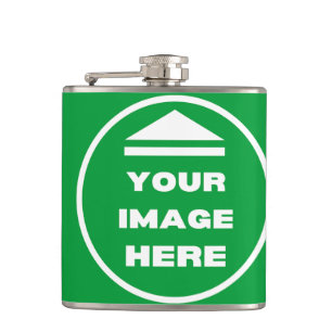 Cantil Flask - Personalizado - Adicionar Imagem / Texto