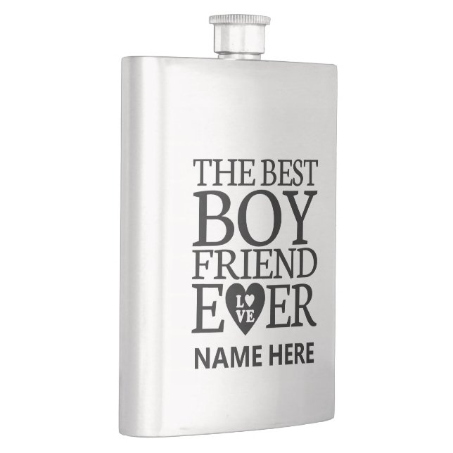 Cantil Flask Personalizado Para Namorado (Direita)