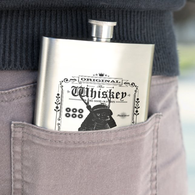 Cantil FLASK_Sanada Yukimura (Black ver.) (In loco)