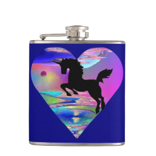 Cantil Flask Skyscape Unicorn do Mundo Inteiro