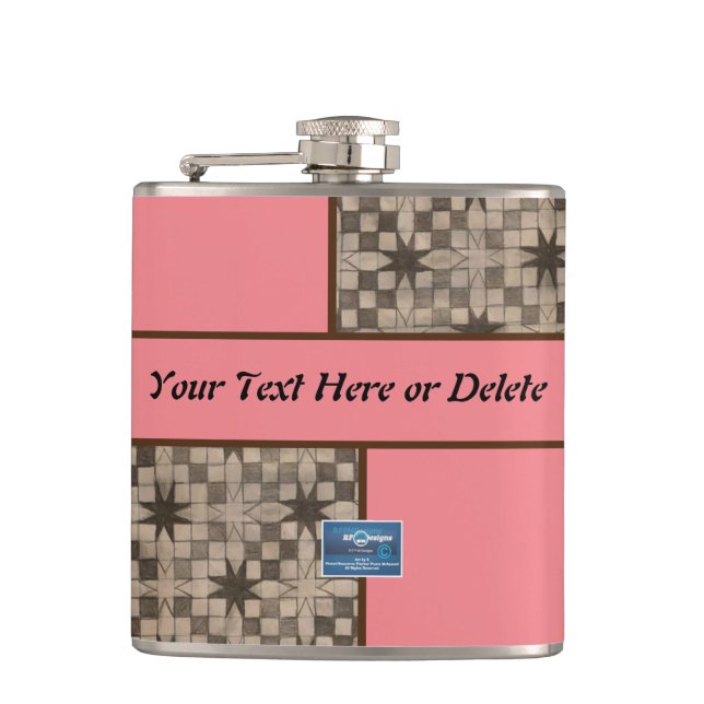 Cantil Flask Small (Peach LED S.C.C.) SDCesines ©️ 2023 (Frente)