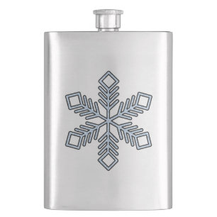 Cantil Floco de Neve Brilhante - Ramos Azul Bebê