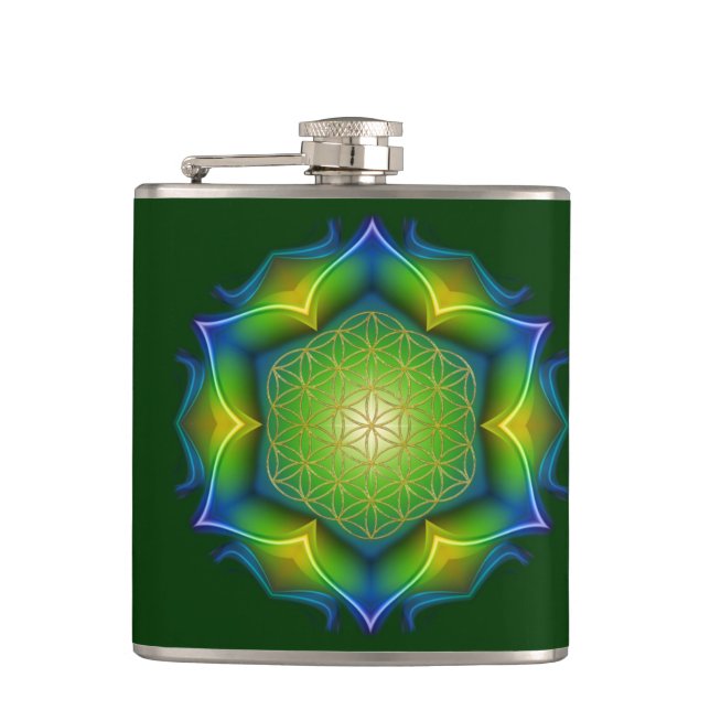 Cantil Flor da Vida / Blume des Lebens - Mandala V (Frente)