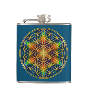 Cantil FLOR DA VIDA - Flor frontal 1