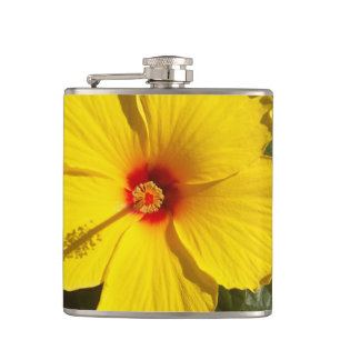 Cantil Flor de Hibiscus Amarelo