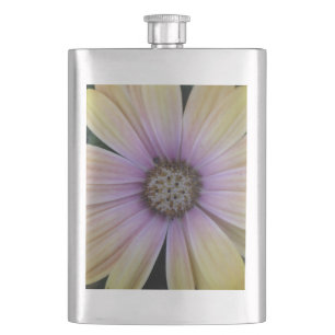 Cantil Flor de margarida amarela e púrpura