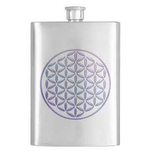 Cantil Flor de Vida / Blume des Lebens - violeta de selo