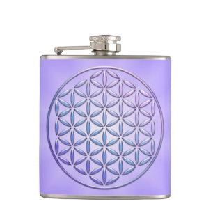 Cantil Flor de Vida / Blume des Lebens - violeta de selo