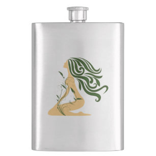 Cantil Flor Girl Flask
