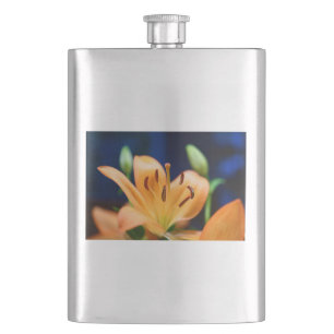 Cantil Flor Laranja Lilly