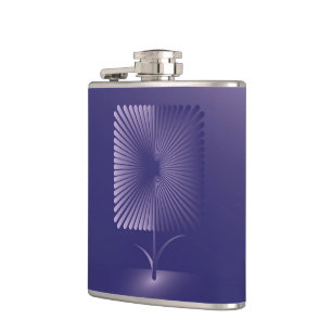 Cantil Flor quadrada violeta