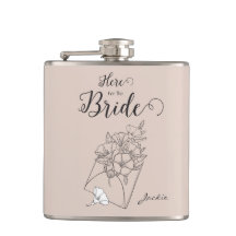 Flor Simplista no Pacote Aqui para a Noiva