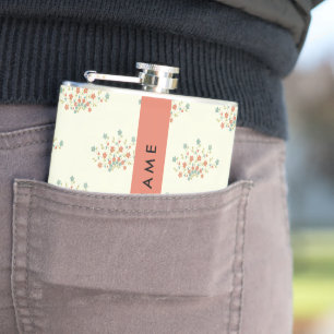 Cantil Flores Azuis e Vermelhas, Vermelho, Seu Nome