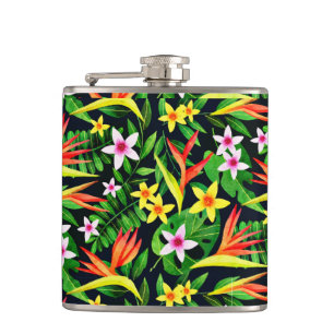 Cantil Flores De Aquarela E Padrão Floral De Fruta- 23768