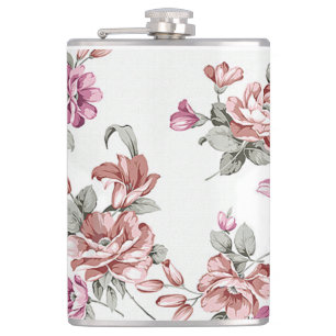 Cantil Flores Femininas Rústicas Elegantes