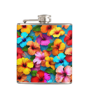 Cantil Flores Multicoloridas Florais Padrão-36355