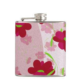 Cantil Flores Rosa e Vermelho - Floral